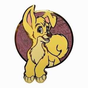 Angel Dog Lady and the Tramp 2 Fantasy Enamel Pin